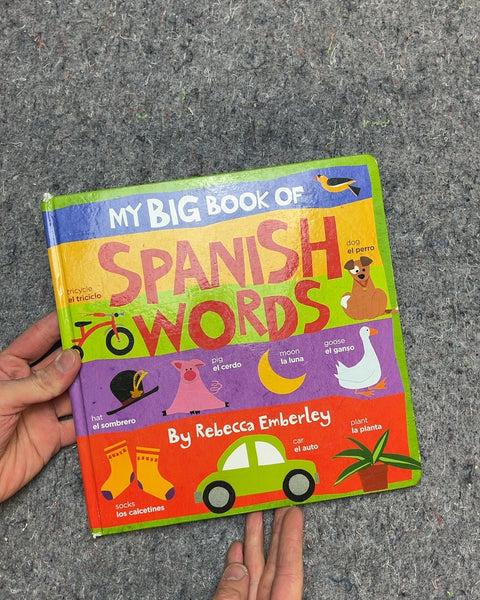 My Big Book of Spanish Words by Rebecca Emberley
