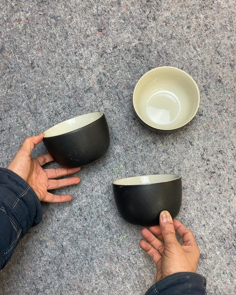 Small West Elm Bowls, Set of 3