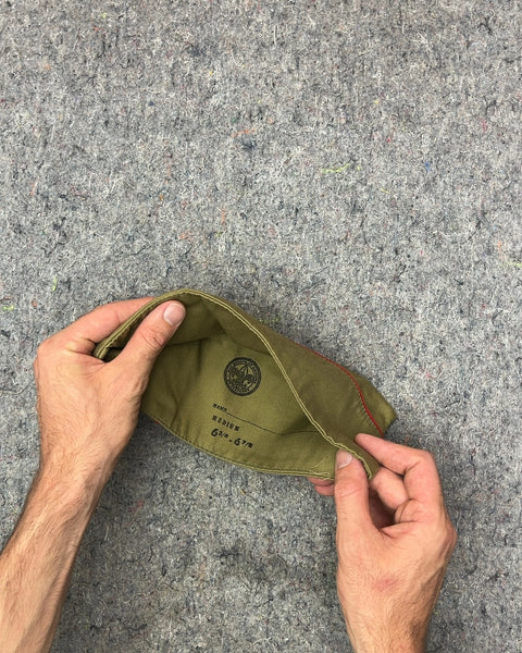 Boy Scouts of America Olive Green Garrison Cap, Size Medium Or 6 3/4"