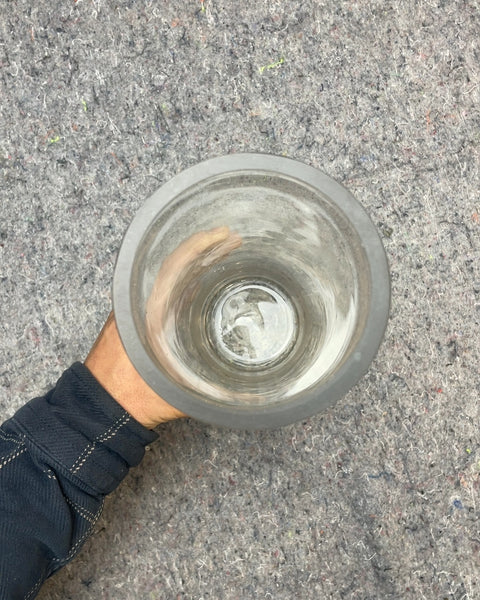 14" Tall Glass Cylinder Vase