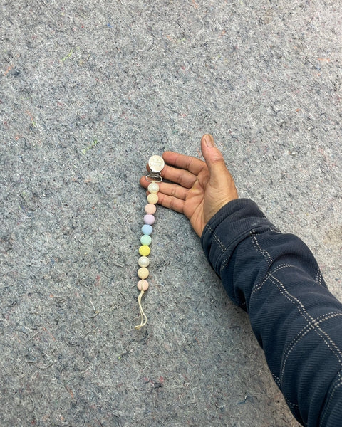 Loulou Beaded Pacifier Clip