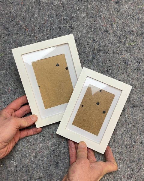 Two Pictures Frames, 6x8" and 5x7"