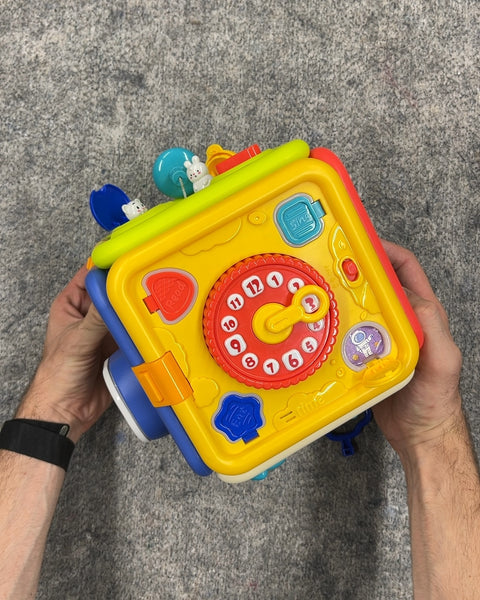 Colorful Activity Cube Toy