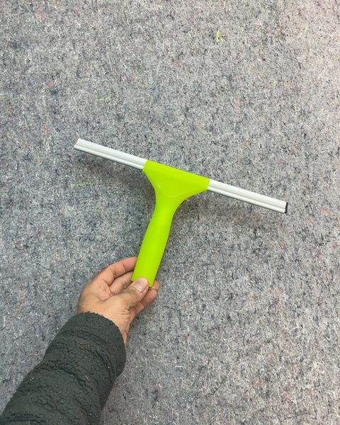 Green Window Squeegee