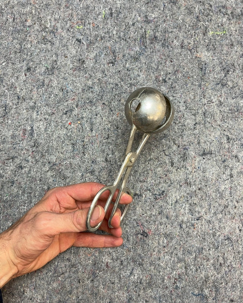 Vintage Metal Ice Cream Scoop