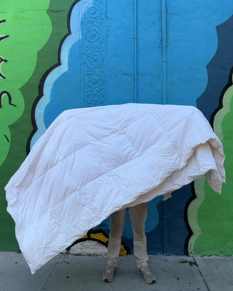 White Comforter From The Company Store, Size Full/Queen