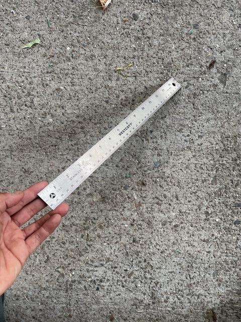 Westcott Steel Ruler