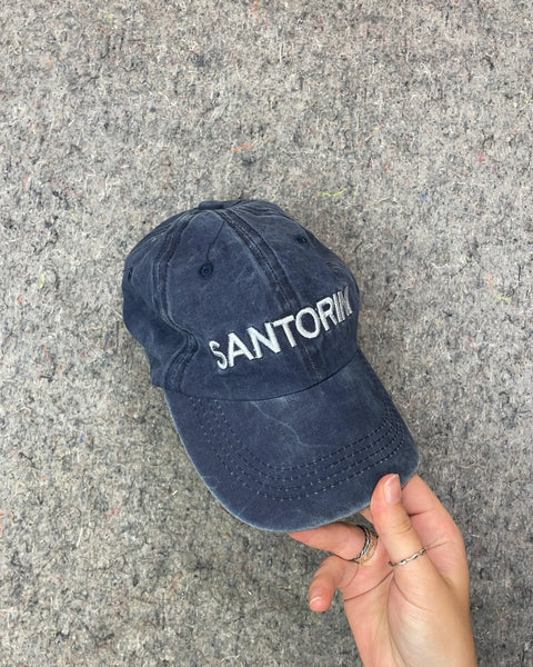 Santorini Blue Baseball Cap