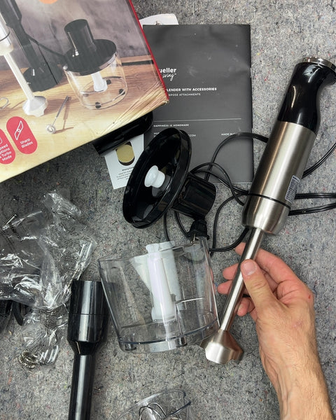 Mueller Living Hand Blender with Accessories