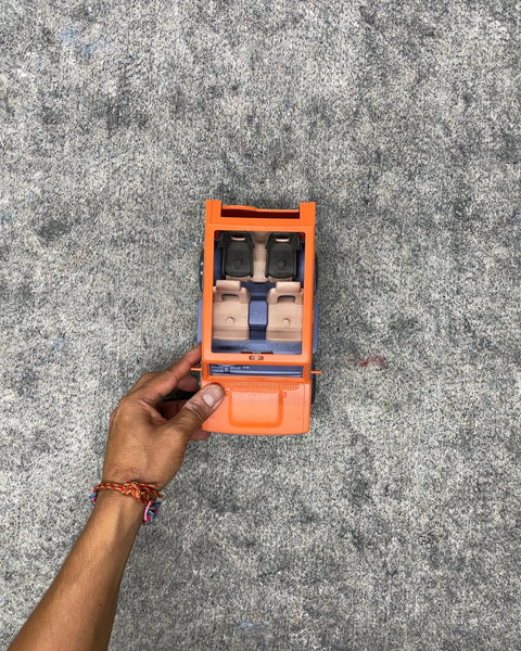 Orange Toy SUV Vehicle with Seats
