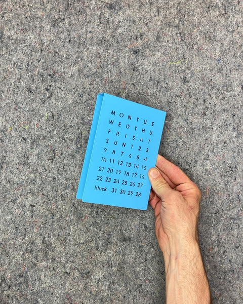 Block Design Magnetic Perpetual Calendar