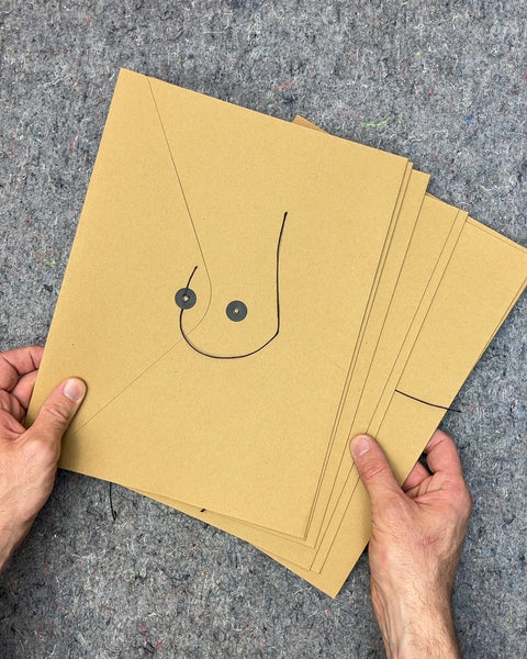 Brown Kraft Paper Document Folders with String Tie