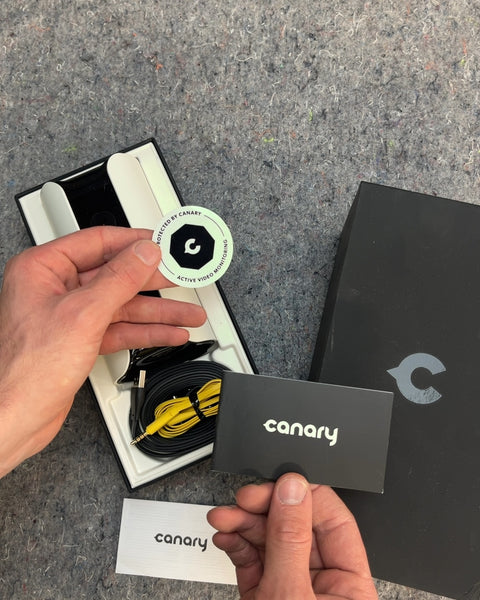 Canary Pro Indoor Home Security Camera, Turns On Untested Otherwise