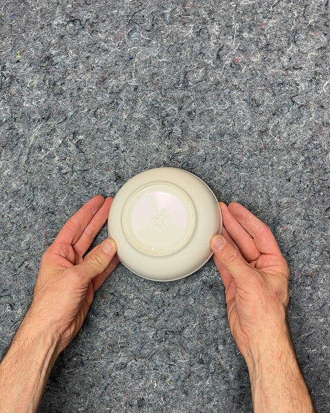 White Ceramic Bowl Made In The US