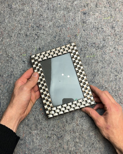 Metal Chain Link Picture Frame, 6x8"