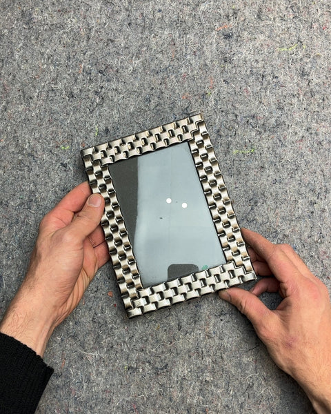 Metal Chain Link Picture Frame, 6x8"