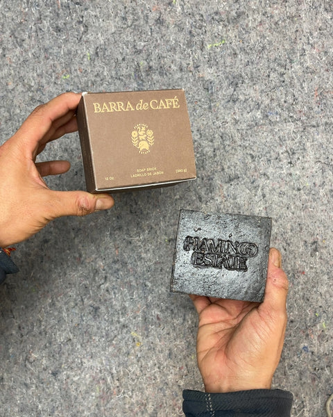 Fancy Flamingo Estate Barra de Cafe Soap Brick