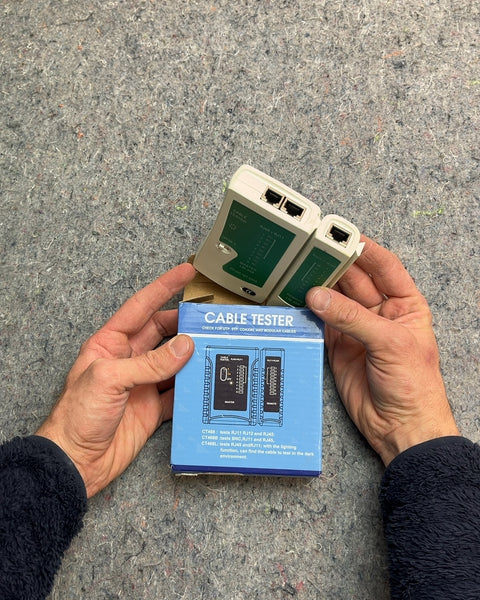Cable Tester for UTP STP Coaxial and Modular Cables