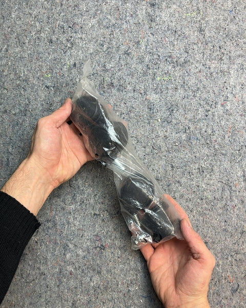 4 Black Plastic Casters
