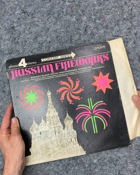 London Phase 4 Stereo Russian Fireworks Vinyl Record