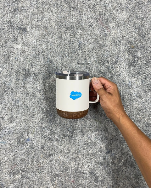 Salesforce Cork Insulated Coffee Tumbler