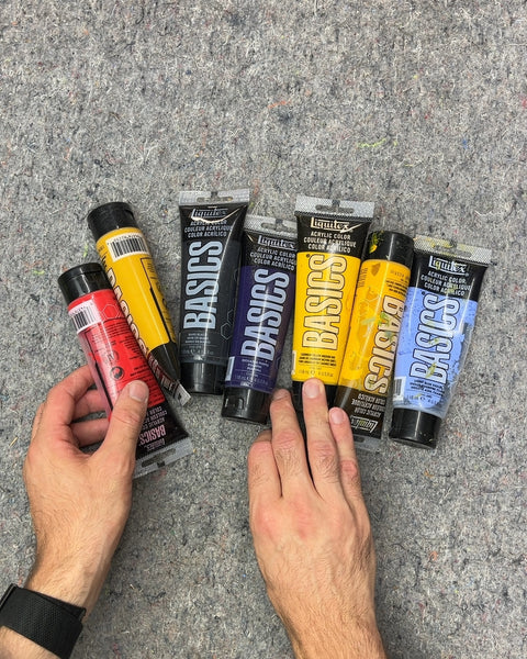 Liquitex BASICS Acrylic Paint Tubes