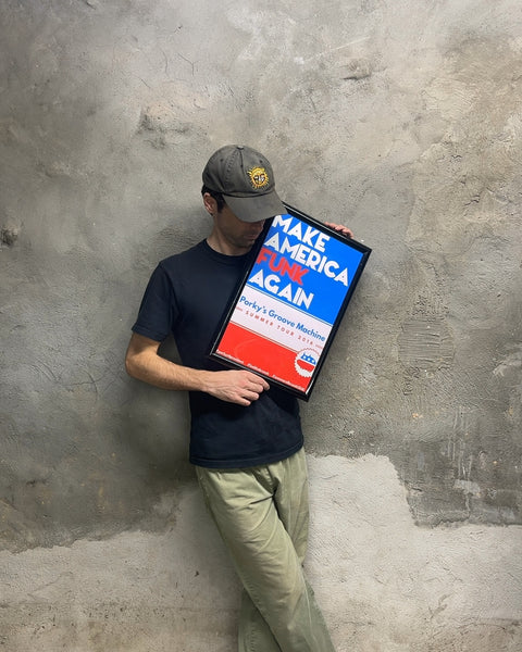 Make America Groove Again Framed Poster, 13x19"