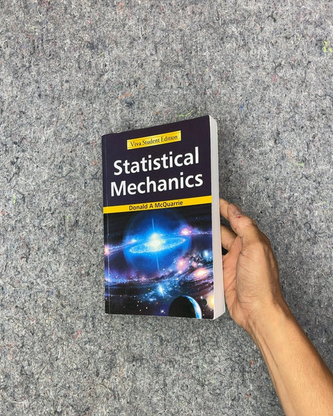 Statistical Mechanics by Donald A McQuarrie