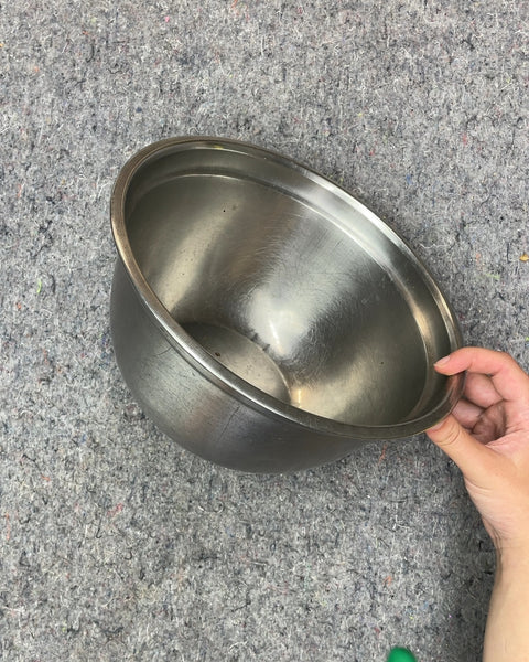 Stainless Steel Mixing Bowl, 10w x 5.5d in