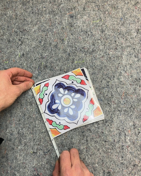 Bunch Of Tile Stickers, 6x6"