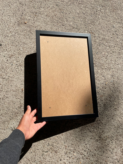 Black Frame, 12x18”
