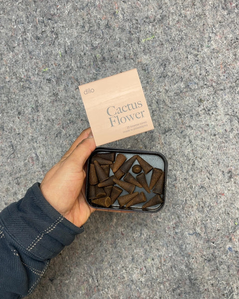 Dilo Cactus Flower Incense Cones