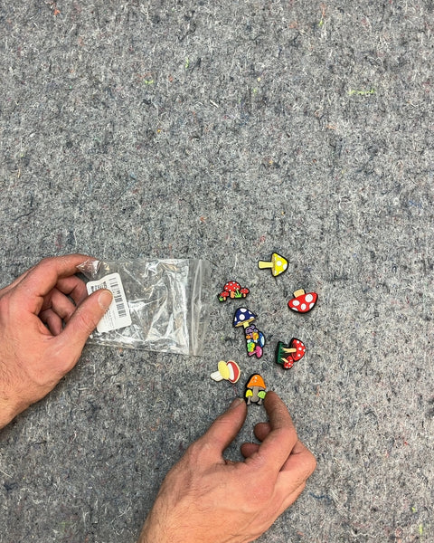 Mushrooms Shoe Charms For Your Crocs, 8-Piece