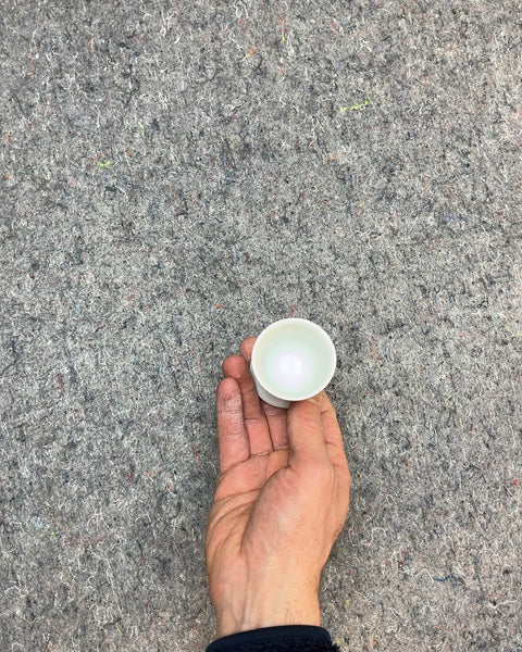 White Ceramic Egg Cup