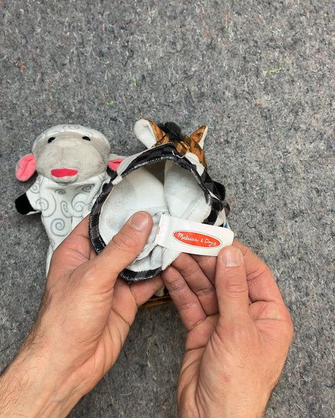 Melissa & Doug Animal Hand Puppets, Set of 3