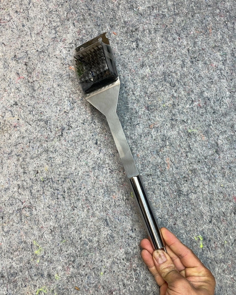 Metal Grill Brush and Scraper