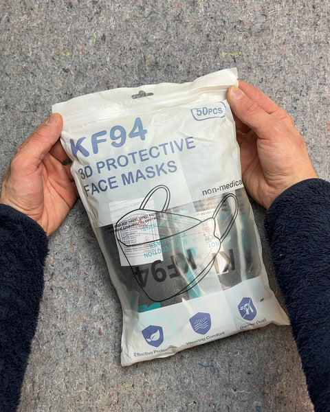 KF94 50-Piece Protective Face Masks