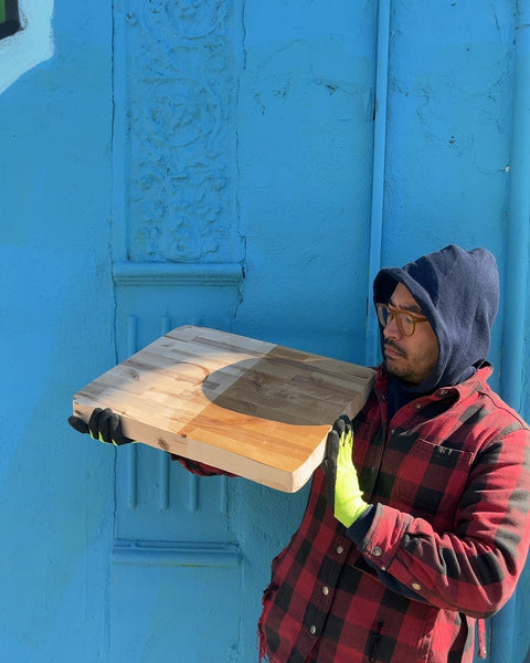 Bigass Wood Cutting Board, 18.5x16"