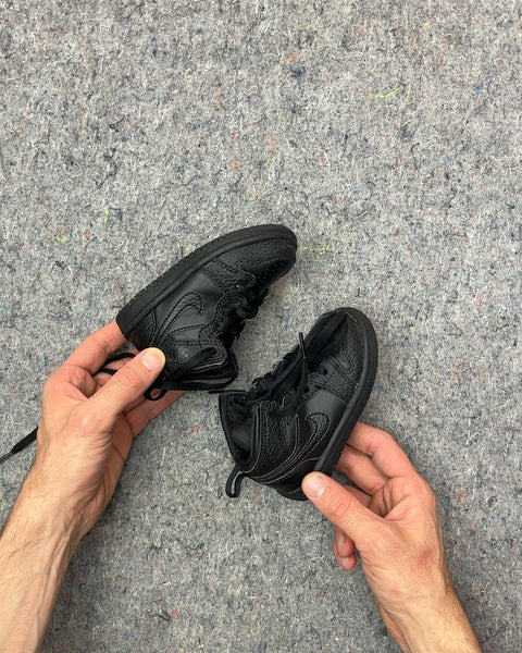 Nike Black Baby Sneakers, Size US 6C or EU 22