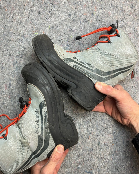 Columbia Waterproof Hiking Boots, Size US 3 Women / Youth or EU 34