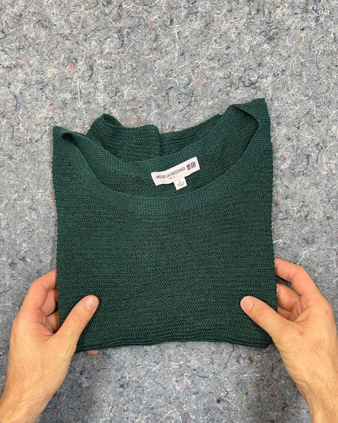 Uniqlo Ines De La Fressange Green Knit Top, Size L