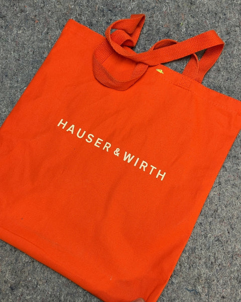 Hauser & Wirth Orange Tote Bag