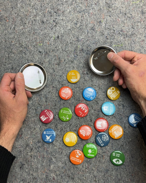 Sustainable Development Goals Buttons