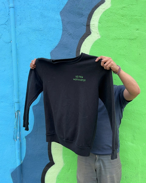 Seitan Worshiper Sweatshirt, Size M