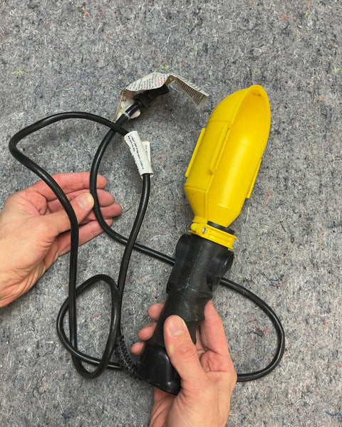 Yellow Work Light with Handle