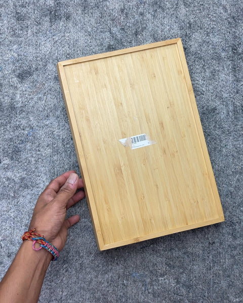 Bamboo Serving Tray, 14x9"