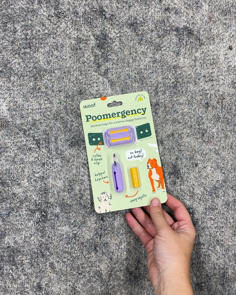 Woof Poomergency Backup Doggy Bags