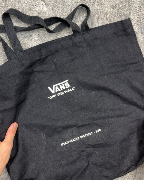 Large Vans Meatpacking District NYC Black Tote Bag