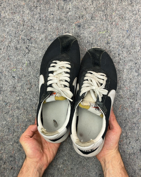 Nike Black and White Sneakers, Size US 11M or EU 45