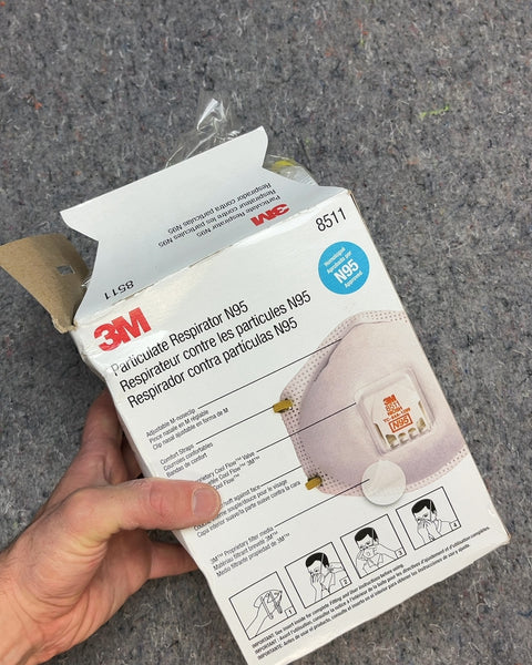 3M Particulate Respirator N95 8511, 10-Pack